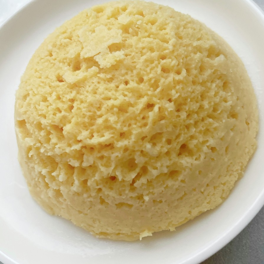 米粉と甘酒のワンボウル卵蒸しパンの画像