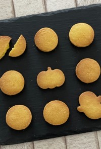南瓜と胡麻のクッキー