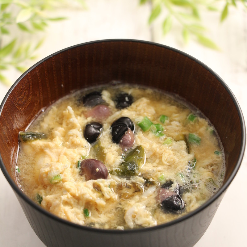 ベジタリアン黒豆スープのレシピ