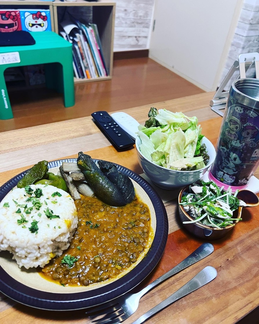 カブとレンズ豆のカレー レシピ
