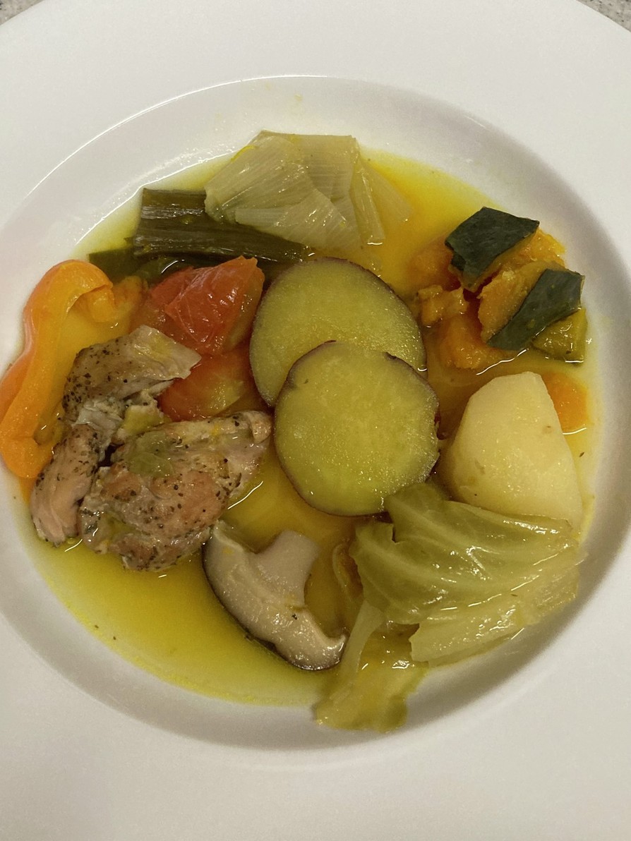 赤芋のスープのレシピ