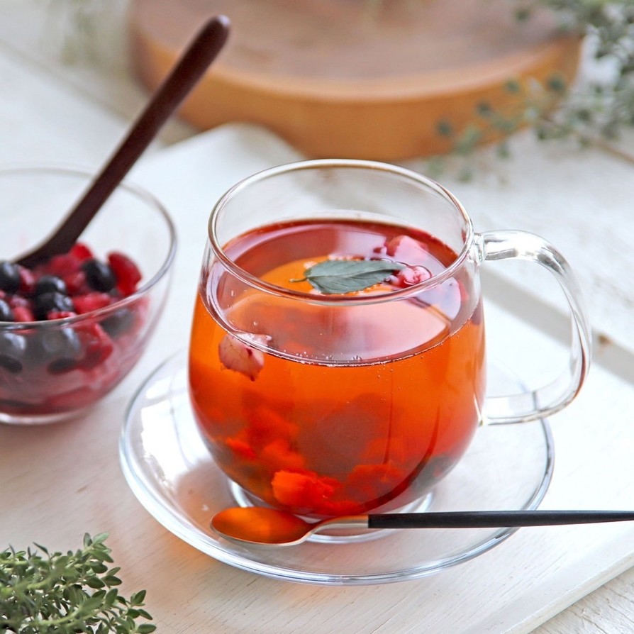 ルイボスでミックスベリージャムティー by HFBELX 【クックパッド】 簡単おいしいみんなのレシピが395万品