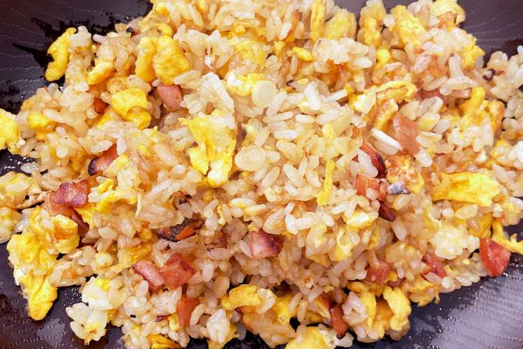 卵だけ 超簡単 黄金 チャーハン レシピ 作り方 By メグトラマン クックパッド 簡単おいしいみんなのレシピが375万品