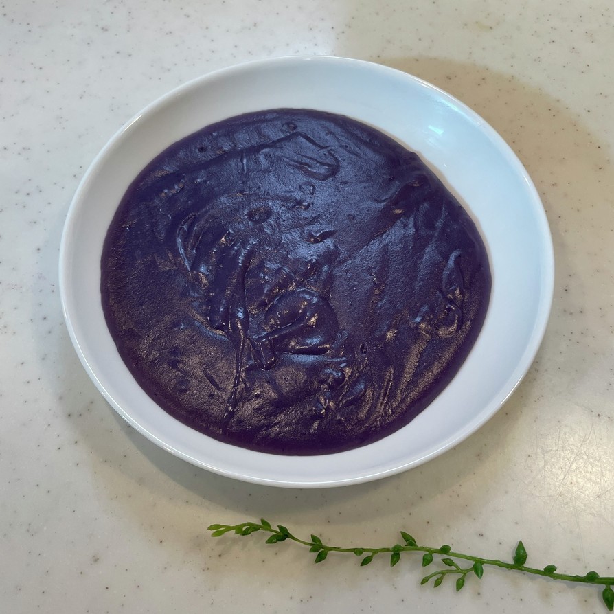 使いやすい紫芋カスタードクリームの画像