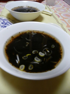 味付けのりで♪簡単旨スープ