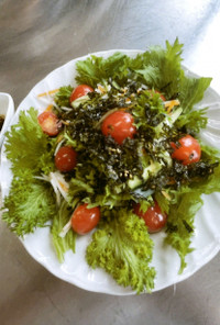 愛彩菜の韓国風サラダ（玉川学区）