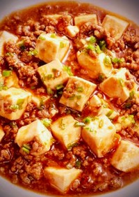レンジで簡単*高蛋白なダイエット麻婆豆腐