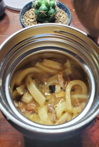 【スープ食】サバ缶うどん