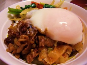 ビビンバっぽい丼ぶり