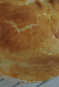 米粉のスフレパルメザンチーズケーキ