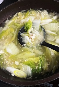 簡単！暖か食べるスープ〜リメイク可能