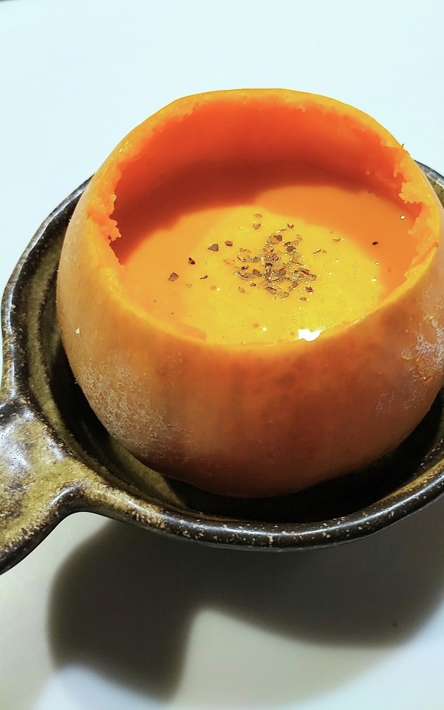 スパイシーなカボチャのスープのレシピ