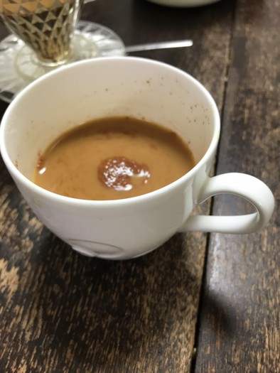 黒糖シナモンジンジャーホットコーヒーの写真