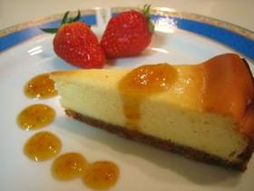 水切りヨーグルトを使ったチーズケーキ