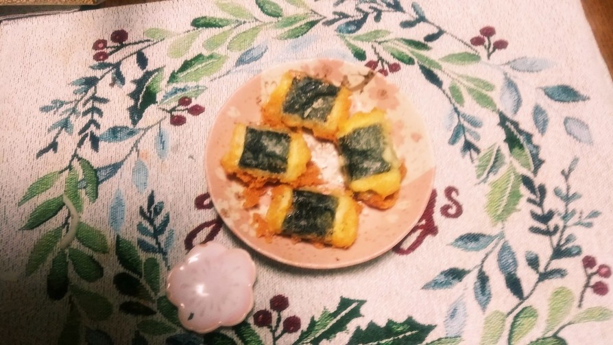 海苔チーズの天ぷらの画像