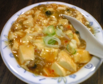 肉味噌の麻婆豆腐の画像