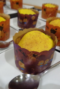 10月　おやつ作り　かぼちゃマフィン