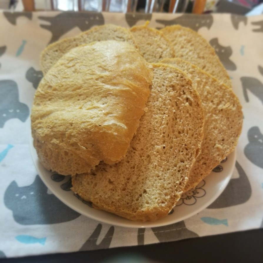 フランスパン風ちょっと低糖質パンの画像