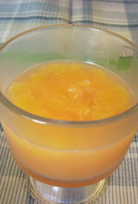 Campari-orange jelly