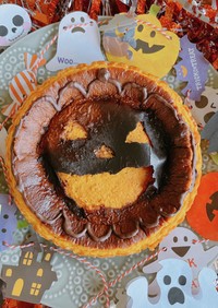 ☆ハロウィン！かぼちゃのチーズケーキ☆