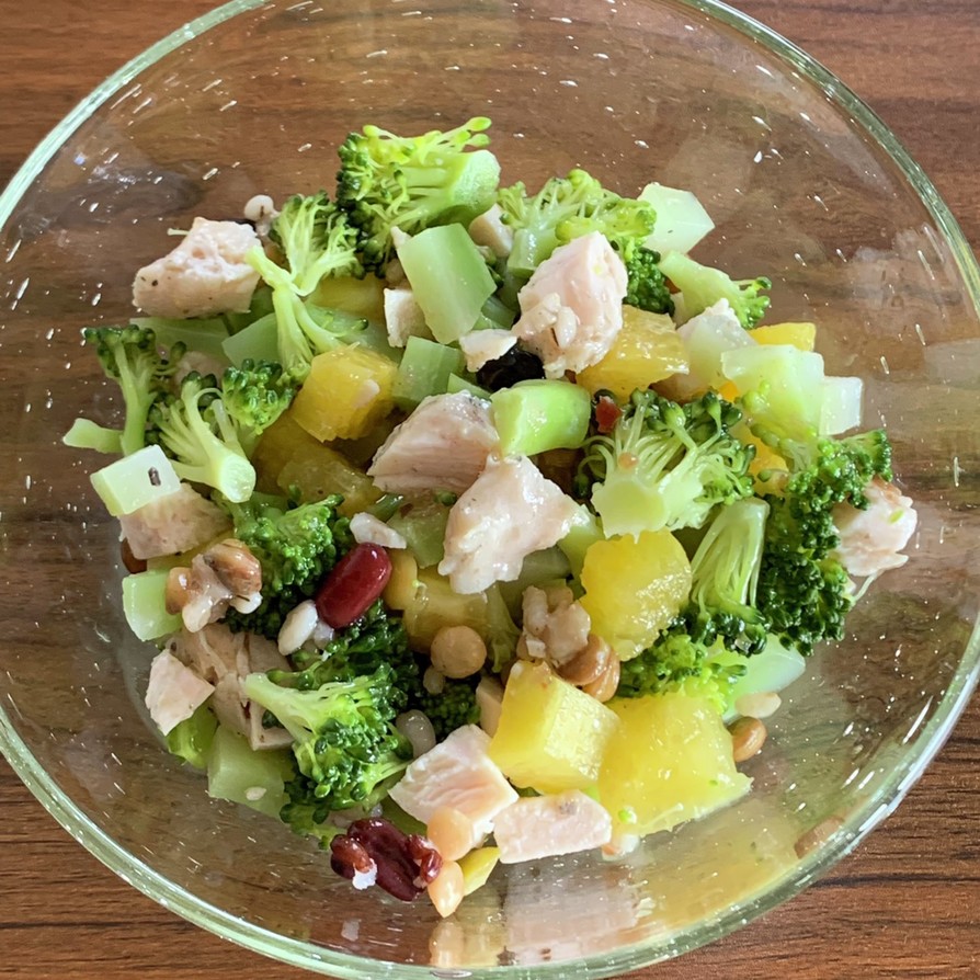 ブロッコリーのチョップドサラダ by naokoyyy 【クックパッド】 簡単おいしいみんなのレシピが396万品