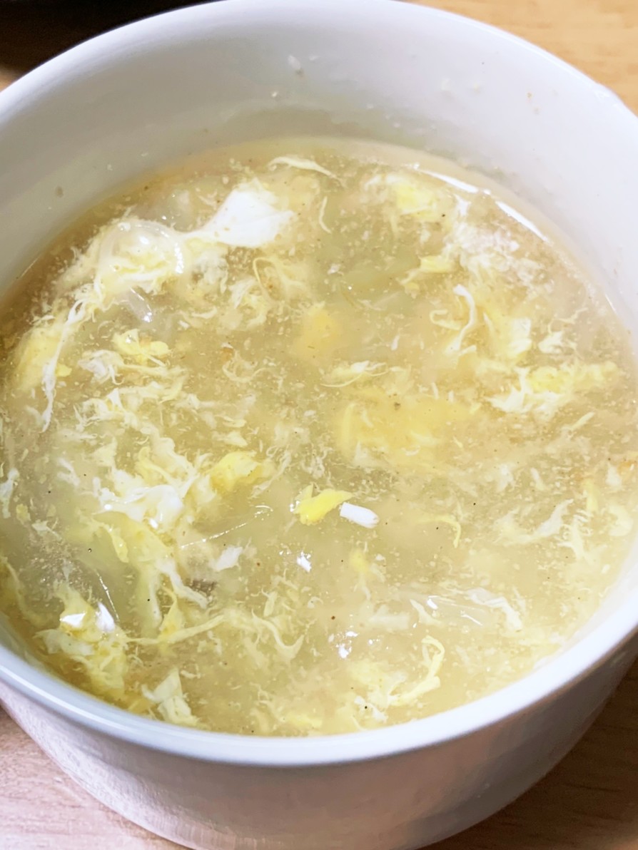 トロトロ冬瓜と卵の中華スープの画像