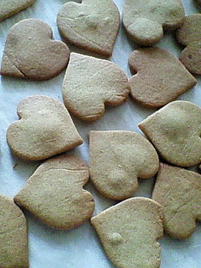 ノンオイルきな粉クッキーの写真