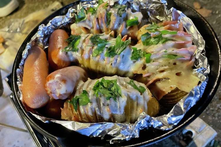 キャンプ飯 ハッセルバックポテト レシピ 作り方 By キャップykmw クックパッド 簡単おいしいみんなのレシピが375万品