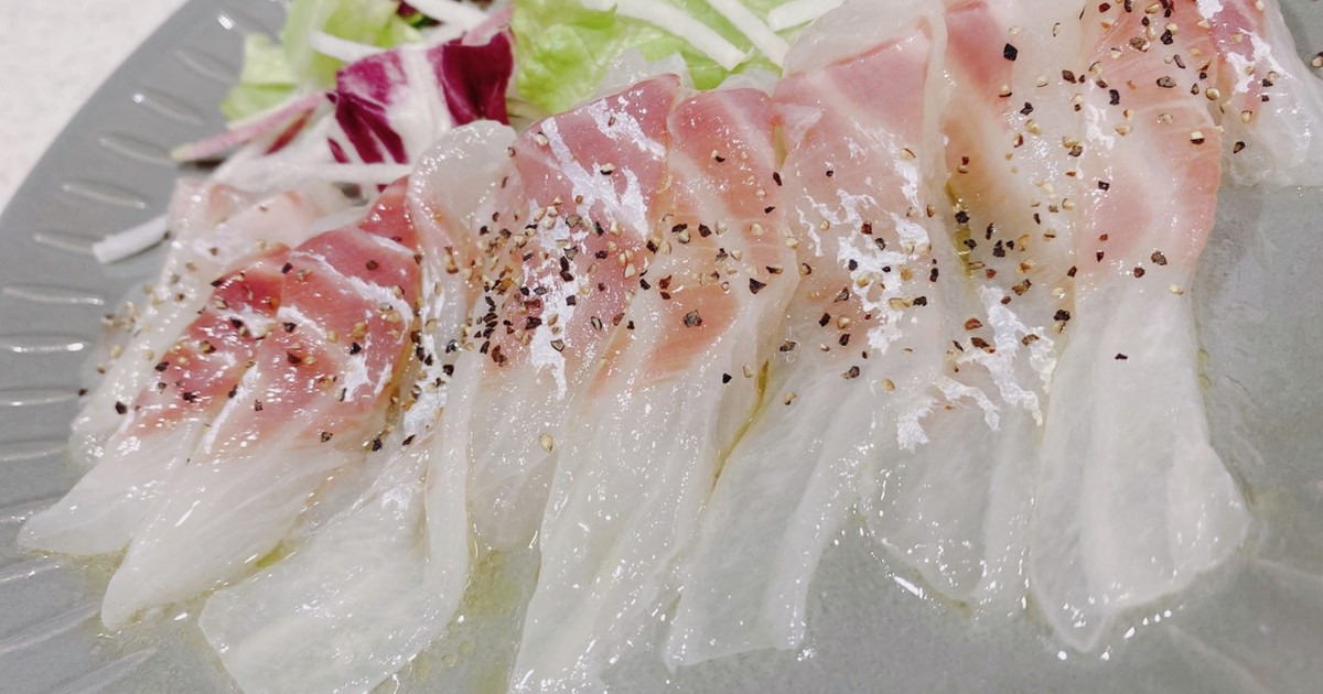 失敗なし 鯛のカルパッチョ レシピ 作り方 By はっちょうまゆこ クックパッド 簡単おいしいみんなのレシピが378万品