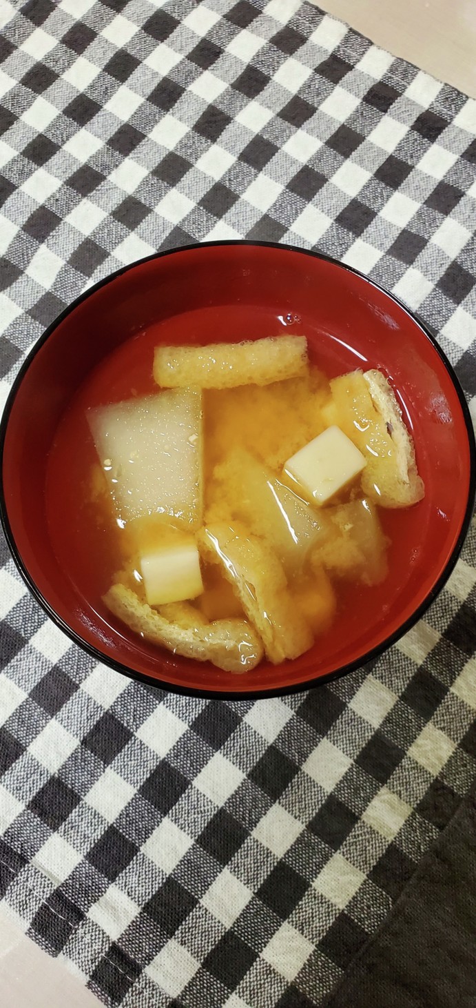 冬瓜の味噌汁の画像
