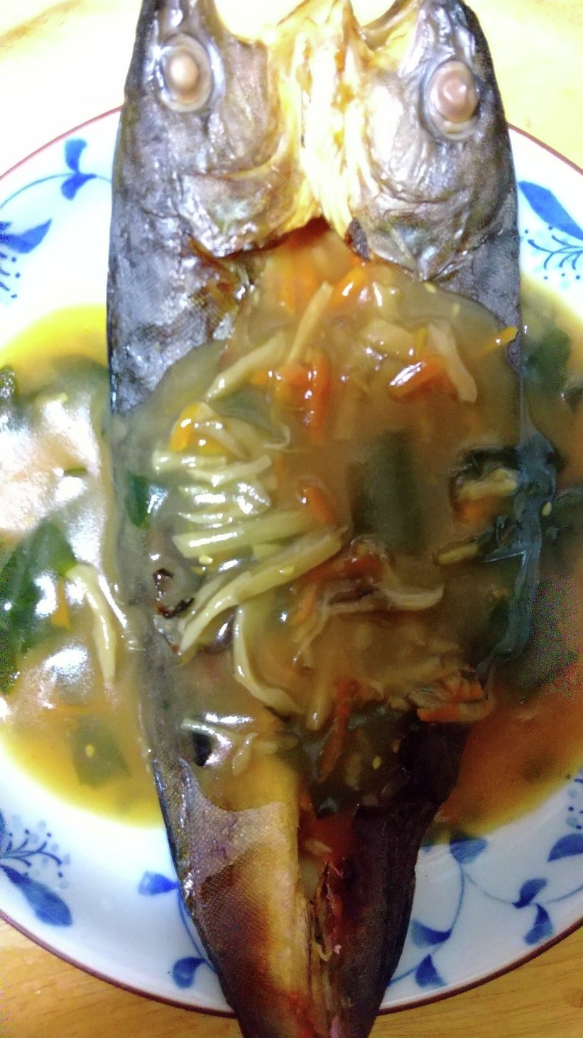 波里米粉あんかけ焼き魚の画像