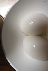 基本のゆで卵の作り方(訂正)