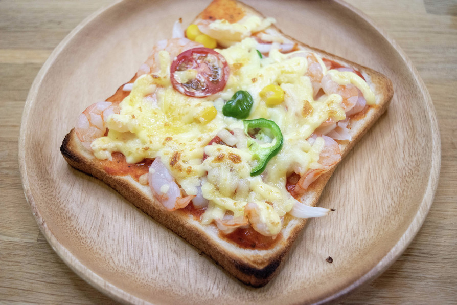 えびのピザの画像
