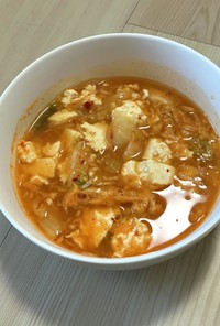 1人暮らしの☆キムチスープ