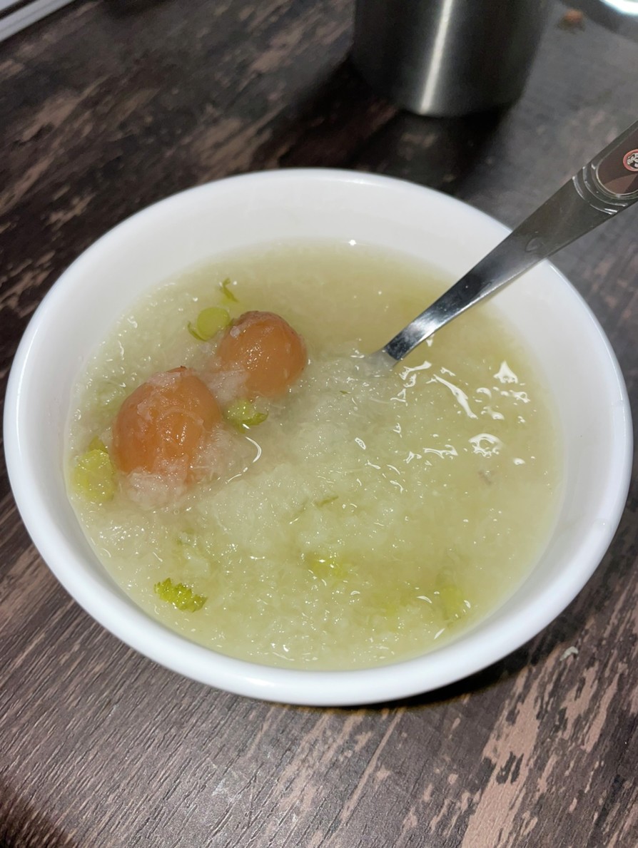 和風デトックススープ -梅流し-の画像