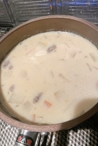 牛スネ豆乳スープ(チーズ入り)