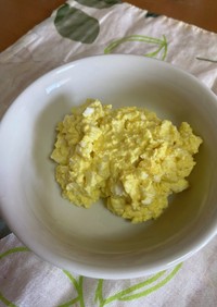 簡単マヨネーズ卵
