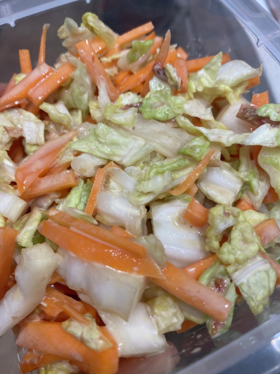 簡単白菜サラダ　マヨネーズあえの画像