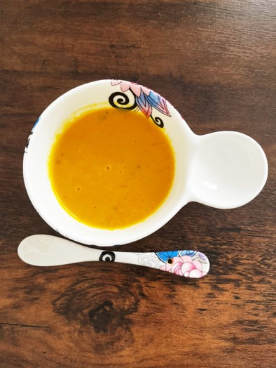 材料3つ☆簡単おいしいかぼちゃのスープの写真