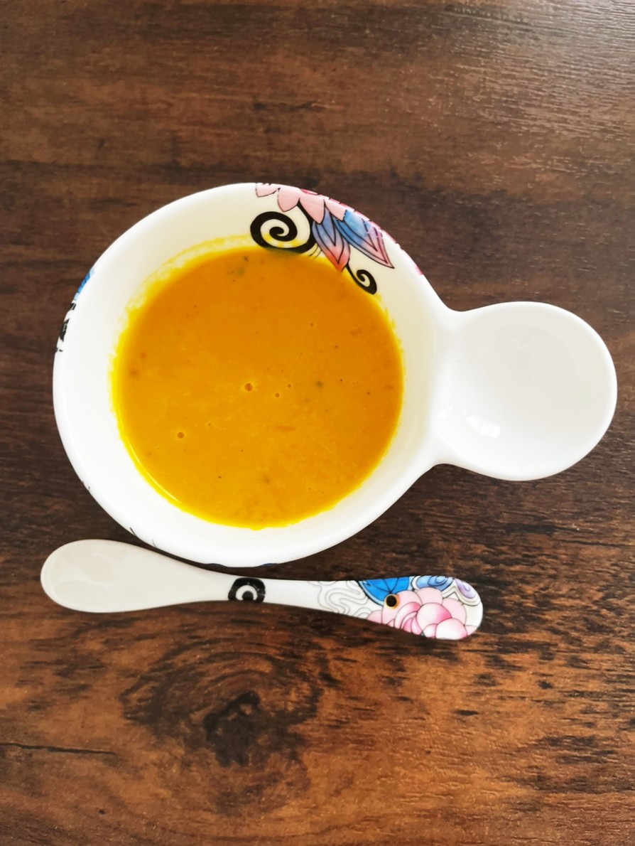 材料3つ☆簡単おいしいかぼちゃのスープの画像