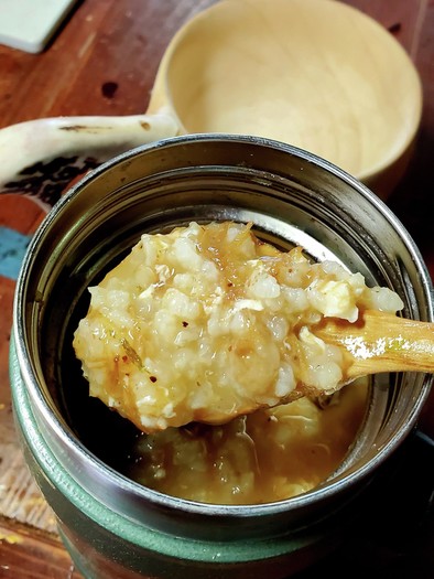 【スープ食】鹿のフォンでスープ粥の写真