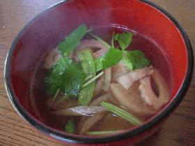 お節料理の定番!我が家の「お雑煮」です。