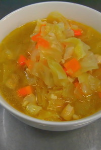 保育園の野菜スープ