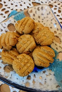米粉☆ピーナッツクッキー