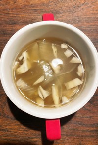 玉ねぎと舞茸の新生姜減塩味噌汁