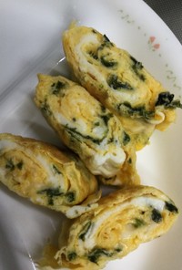 韓国海苔入りの卵焼き