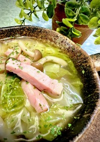 白菜＊キャベツのスープ【ローリエ味】