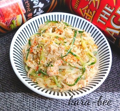 【5分レシピ】焼肉のたれマヨ大根サラダの写真