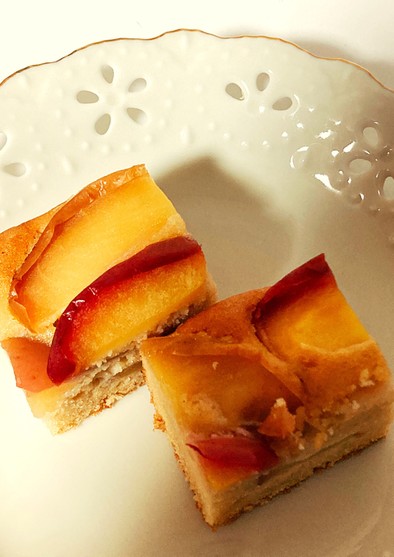 カンタン米粉のヘルシーりんごケーキの写真