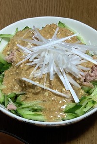 バンバンジー風豆腐サラダ